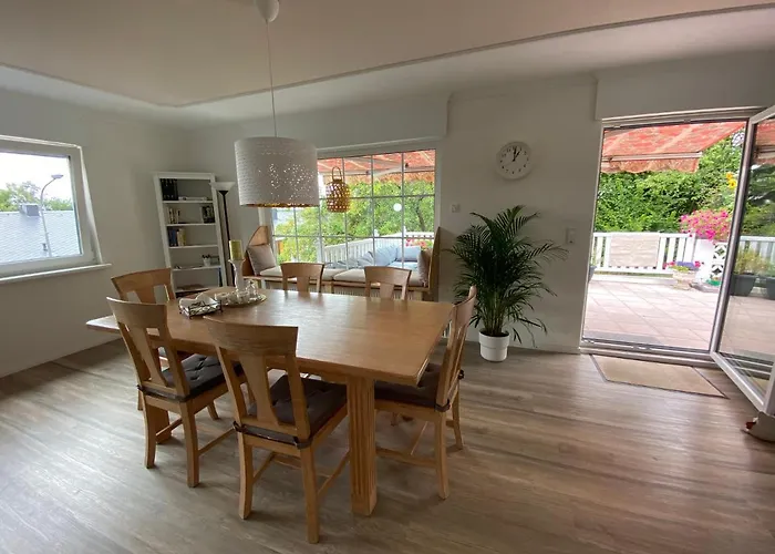 شقة Haus Sonnenweg 6 Auf Der Sonnenseite Im Westerwald Höhr-Grenzhausen